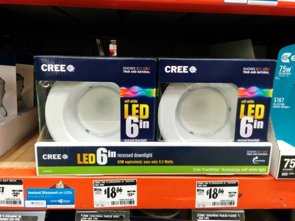 CREE LEDs for Recessed Light Fixtures