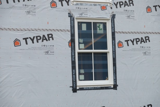 Proper flashing detail around a window